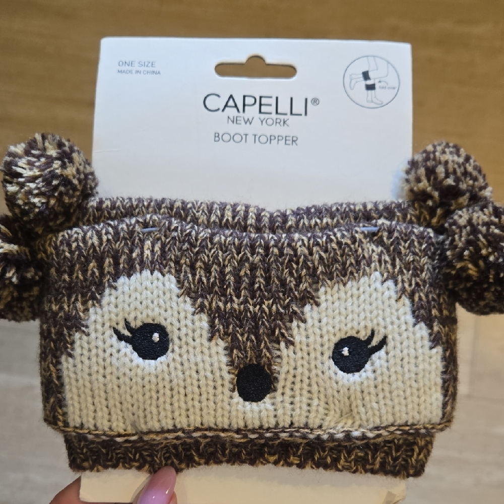 Capelli New York Animal Knit Boot Toppers
